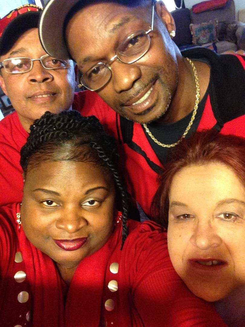 Dave Me Jay Venita we all going to the Harris casino to eat for Valentine Day