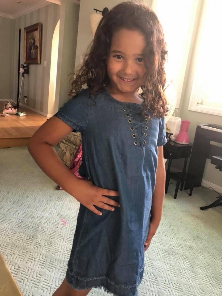 Charlotte is so proud to be a kindergartener