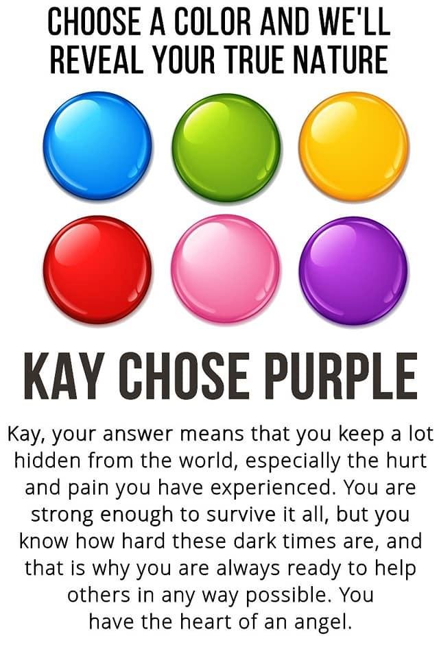 I love purple