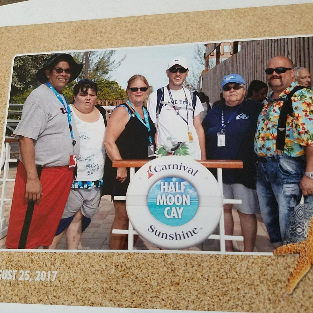 The whole group of us from my cruise