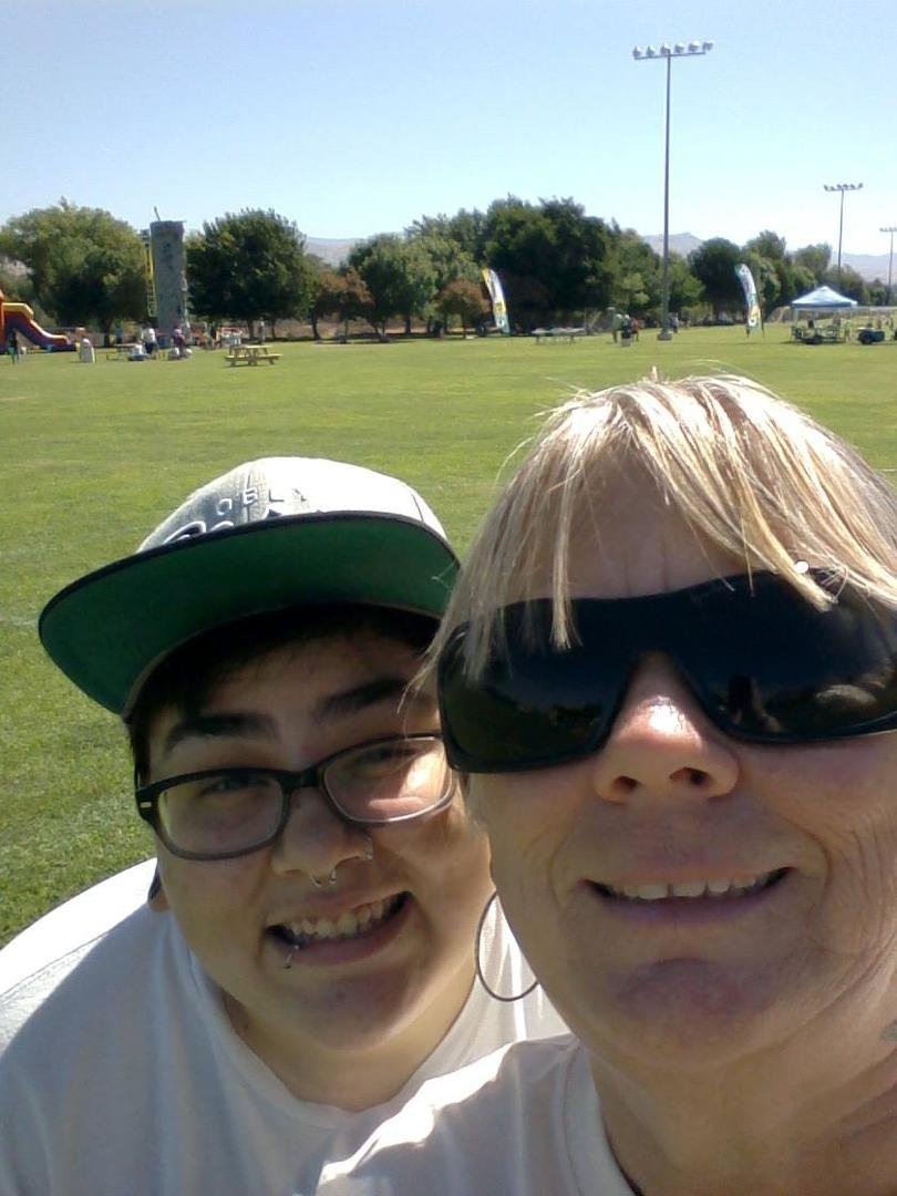 Chillen at the soccor park with Quinn Emersyn