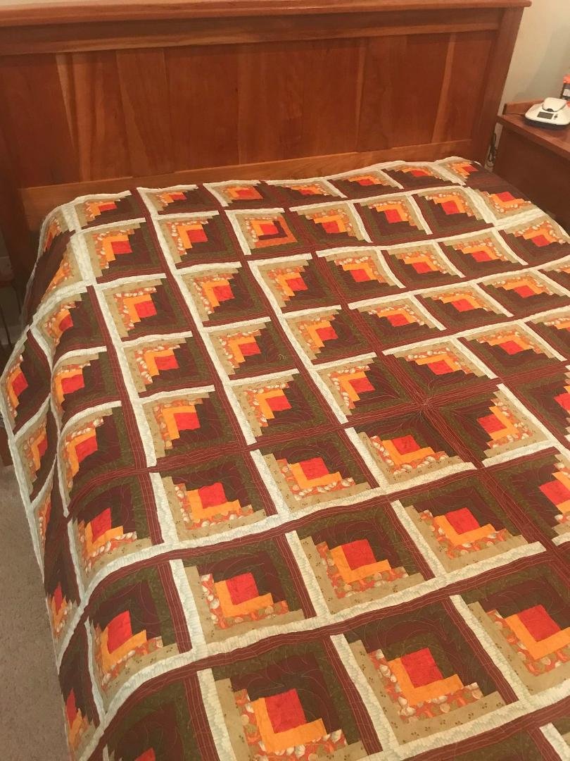 The quilt is back from the quilter!!!