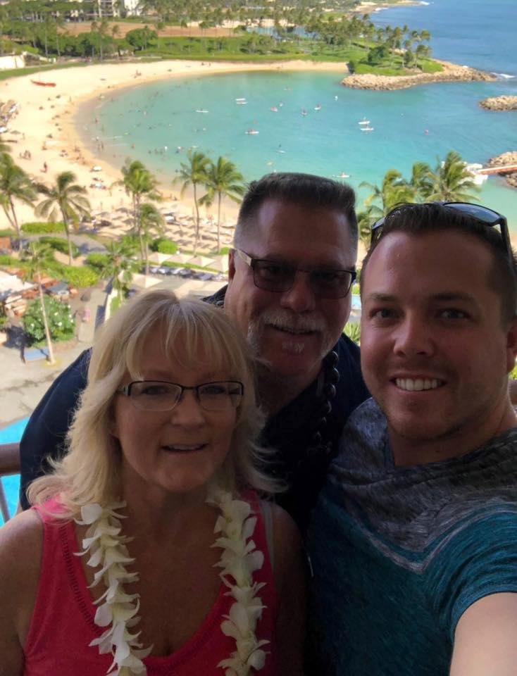 Made it to the island and our youngest son Mike, who is stationed here met up with us!
Looking forward to our day of adventure!