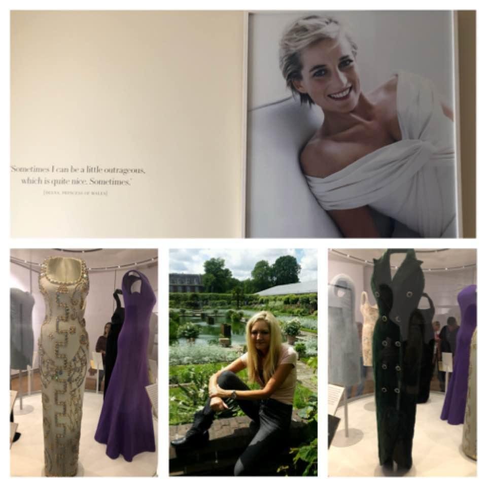 Went to Kensington Palace today and toured the Royal apartments of King George and Queen Victoria. Best of all was seeing the Diana exhibit which included many of her famous dresses. Kensington gardens were beautiful as we