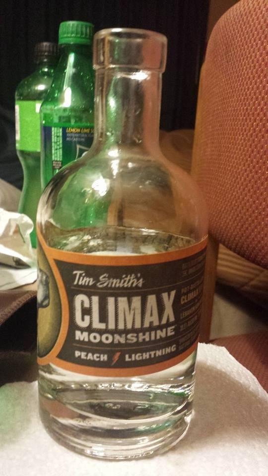 We're going to sleep good tonight peach moonshine legal stuff.