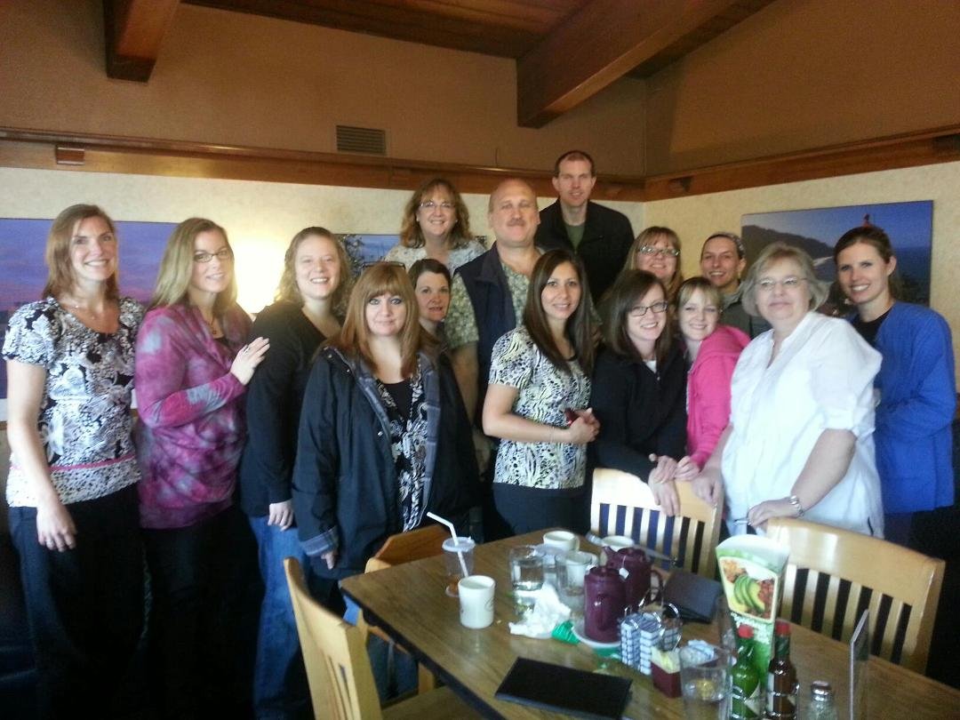 Wonderful breakfast.   Thank you all for coming.   You make it hard to leave. .. :'(