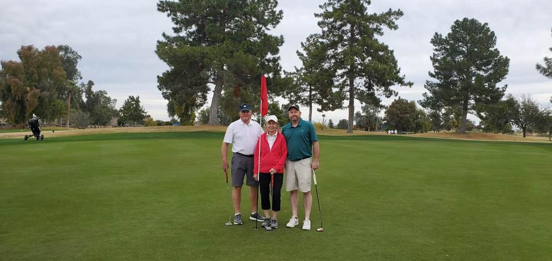 Sue ‘s birdie hole
