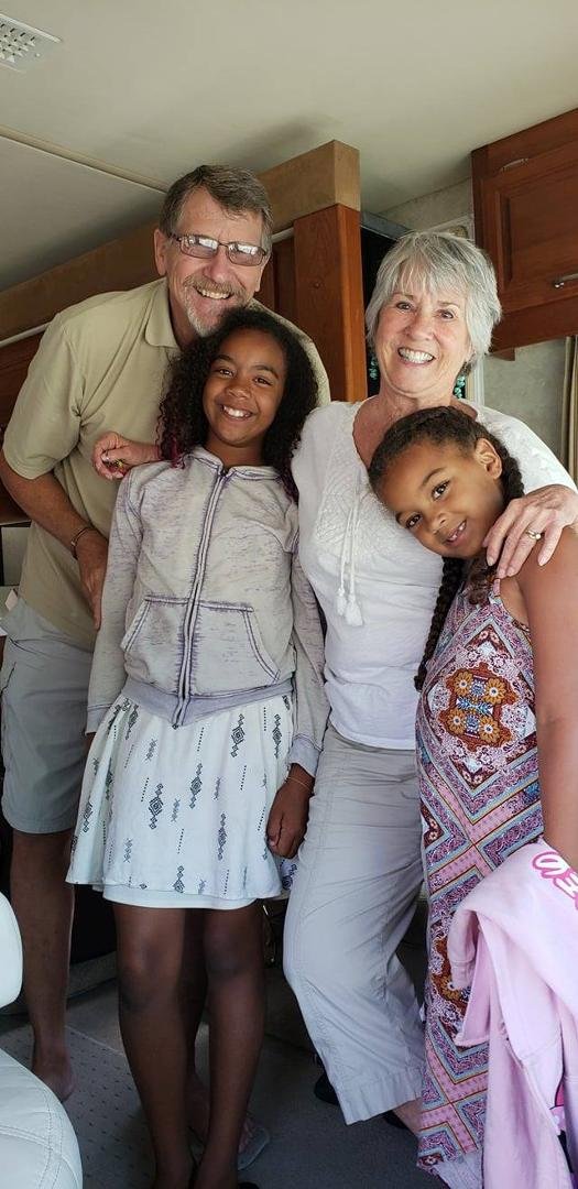 Special times with special girls, Zoe and Simone Hill!!!! Their Mom and Dad are quite special as well!!! Love visiting family and great friends.