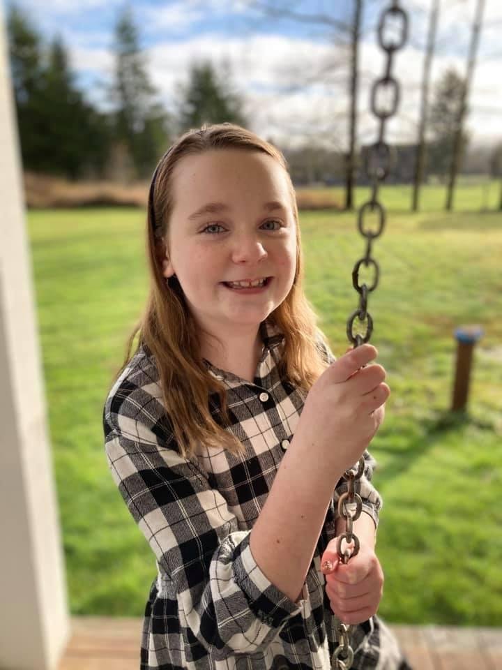 This kid!  She always amazes me with her creativity and brilliance.  She never ceases to make me laugh.  Helpful, kind, and patient.  She has my whole heart.