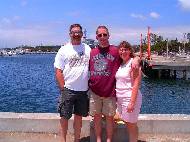 the First time my Son Jon II and his Wife Jennifer came out to visit