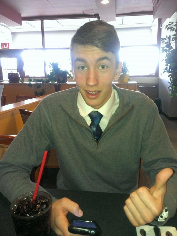 Celebrating finishing senior project