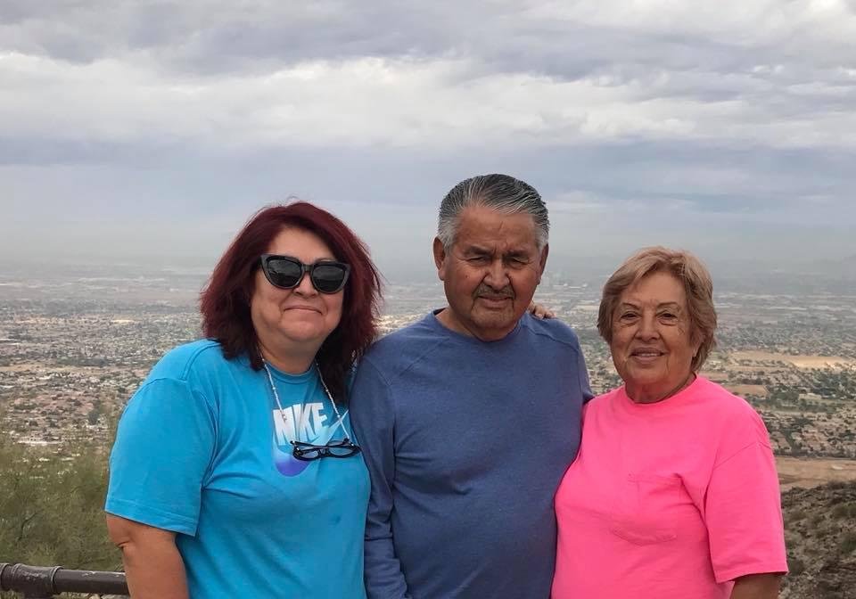 The three of us at south Mtn