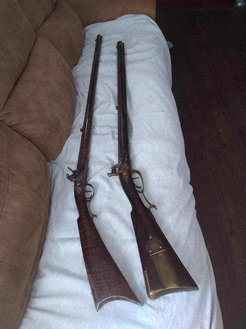 Well wanted to set up at the woolaroc rendezvous this weekend but with the rain coming in and me living only 12 miles away I think I'll just be a day long visitor lol Friday and Saturday. Guns not for sale