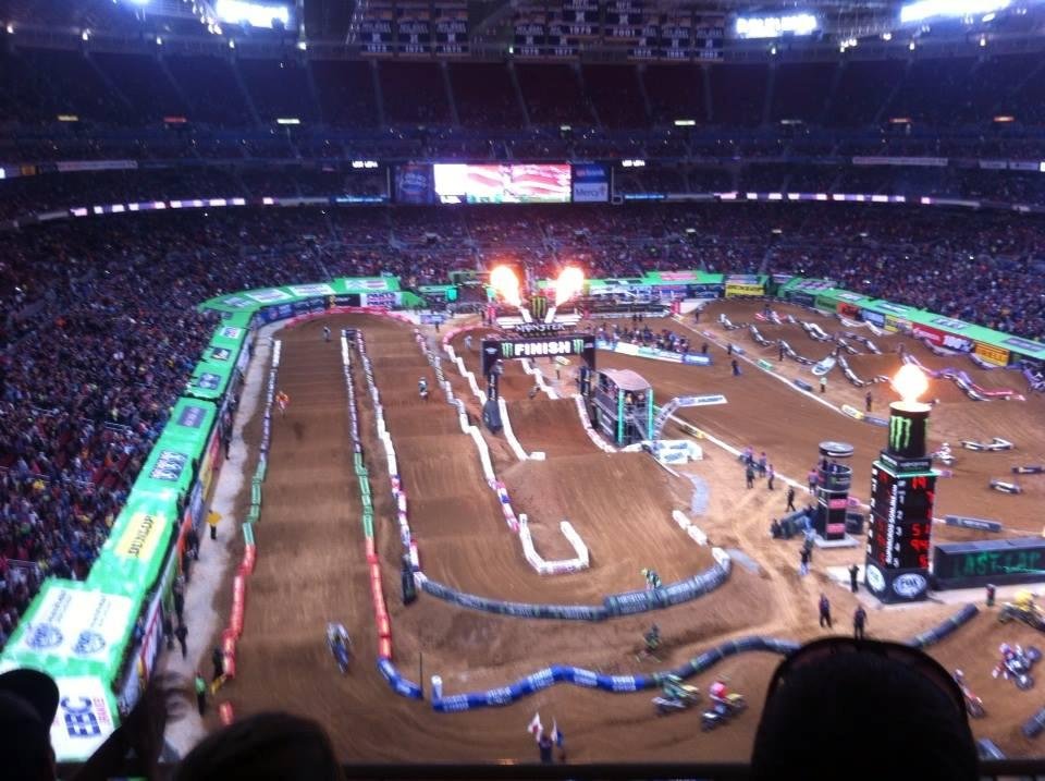 AMA Supercross in St. Louis, James Stewart, 3 wins in a row