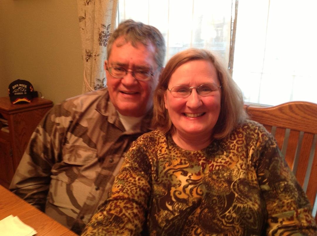 Its our 35th Anniversary. 35 years ago today we were 2 hr late to our wedding in Colorado Springs because of a May blizzard that dumped 8 in snow on us. We had to pick up family at Stapleton, and panes were stacked up. W