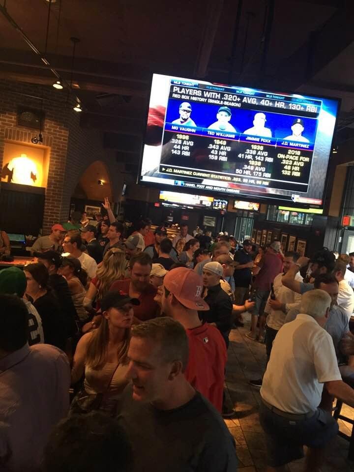 Cask and Flagon. Red Sox home territory