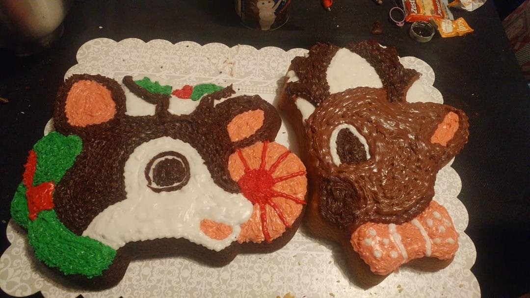 Rudolph & Clarice for Maliya's paint event tomorrow