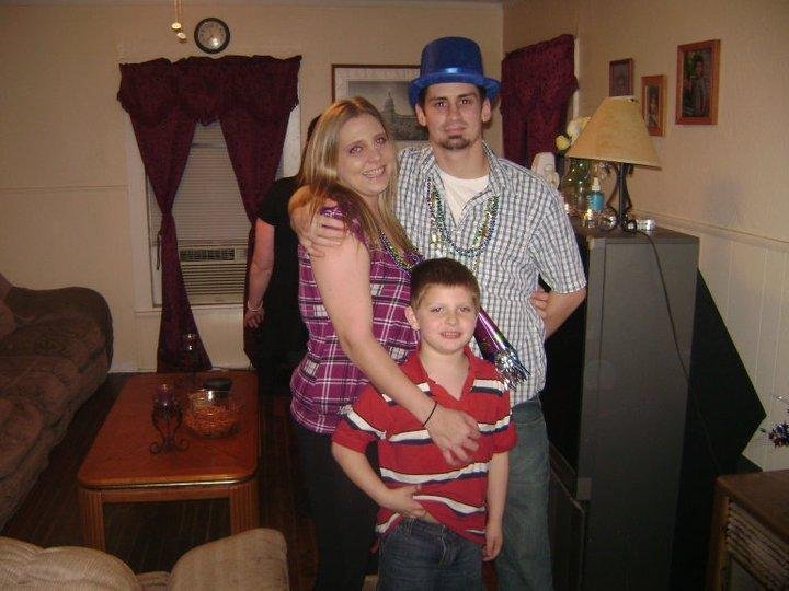 Happy New Year my sweet daughter (Amanda), son-in-law (Matt)and grandson (Jessie) and good things for 2011