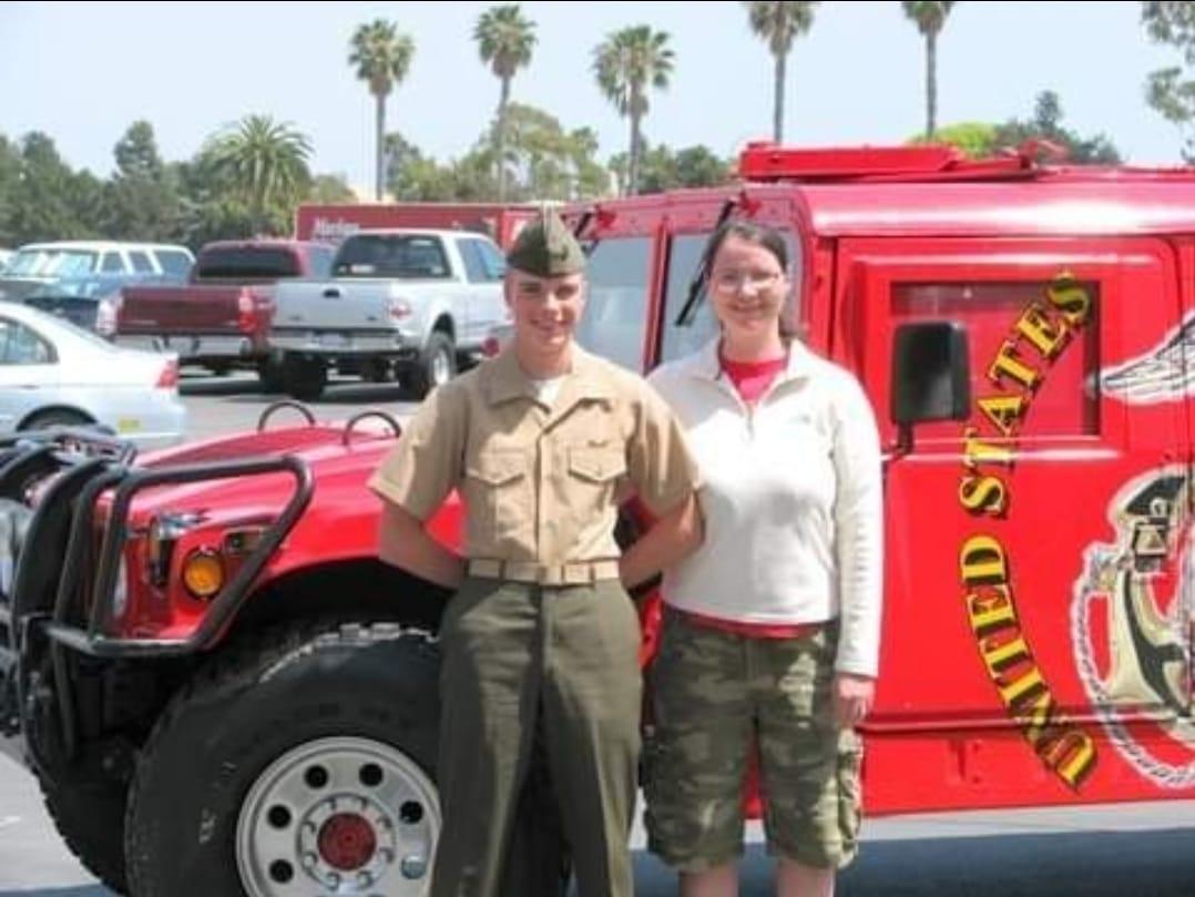 Semper Fi to a wonderful grandson! Oorah