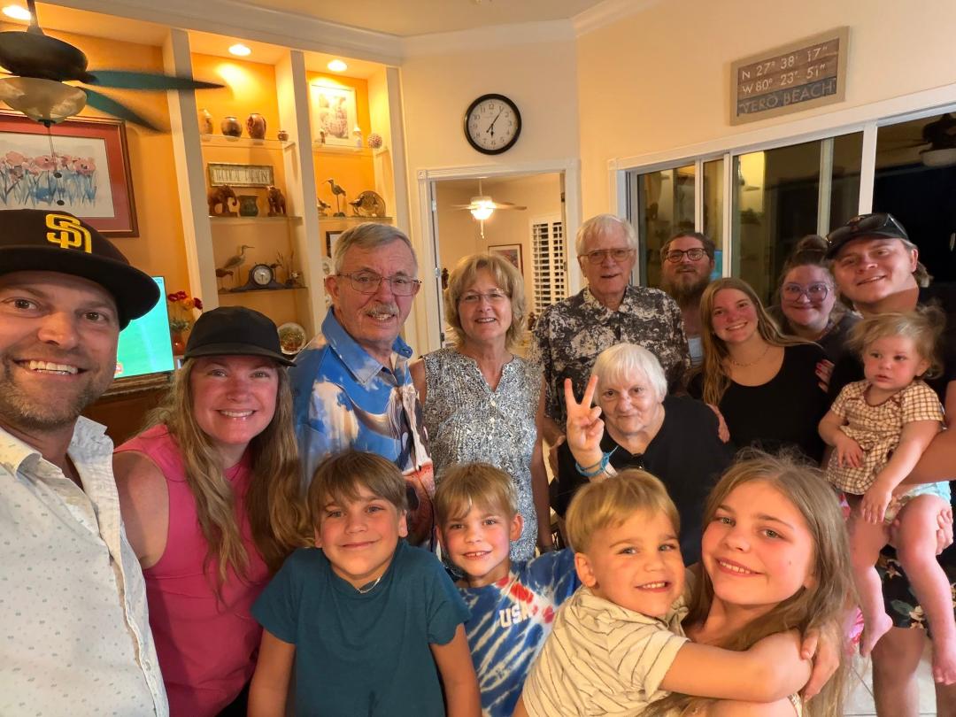 John is the master of group selfies!