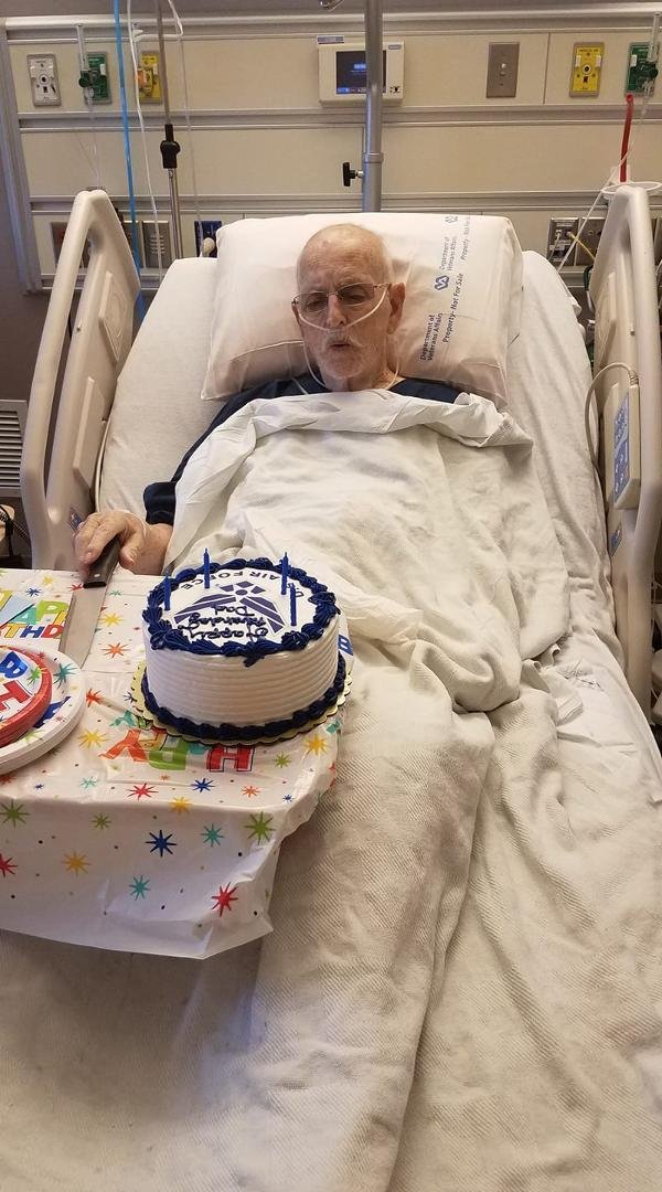 blowing candles out