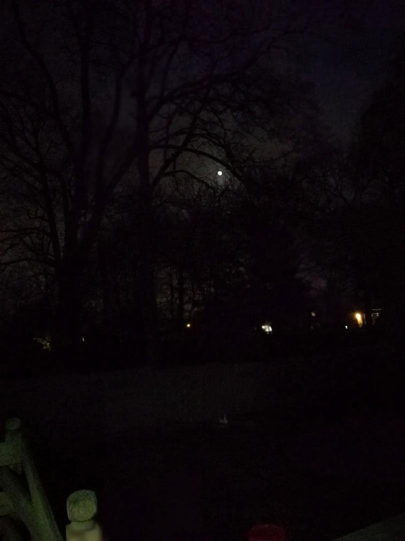 Full moon...