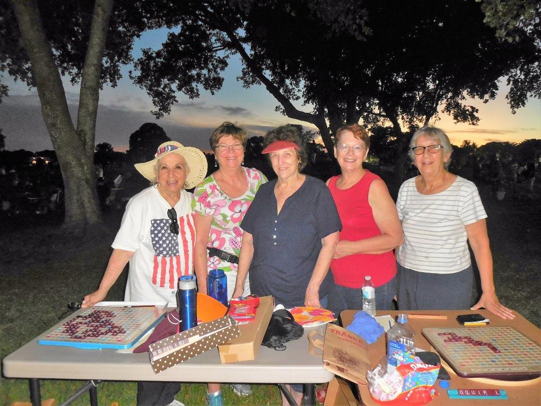 July 4, 2017 Scrabble at the Biltmore, Coral Gables, FL
