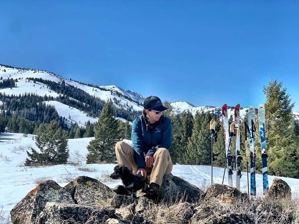 I don’t always backcountry... but when I do, I am blessed to trek w these two. 5 miles in - at top of Soldier.