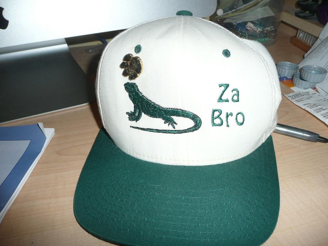 A special hat from my brother