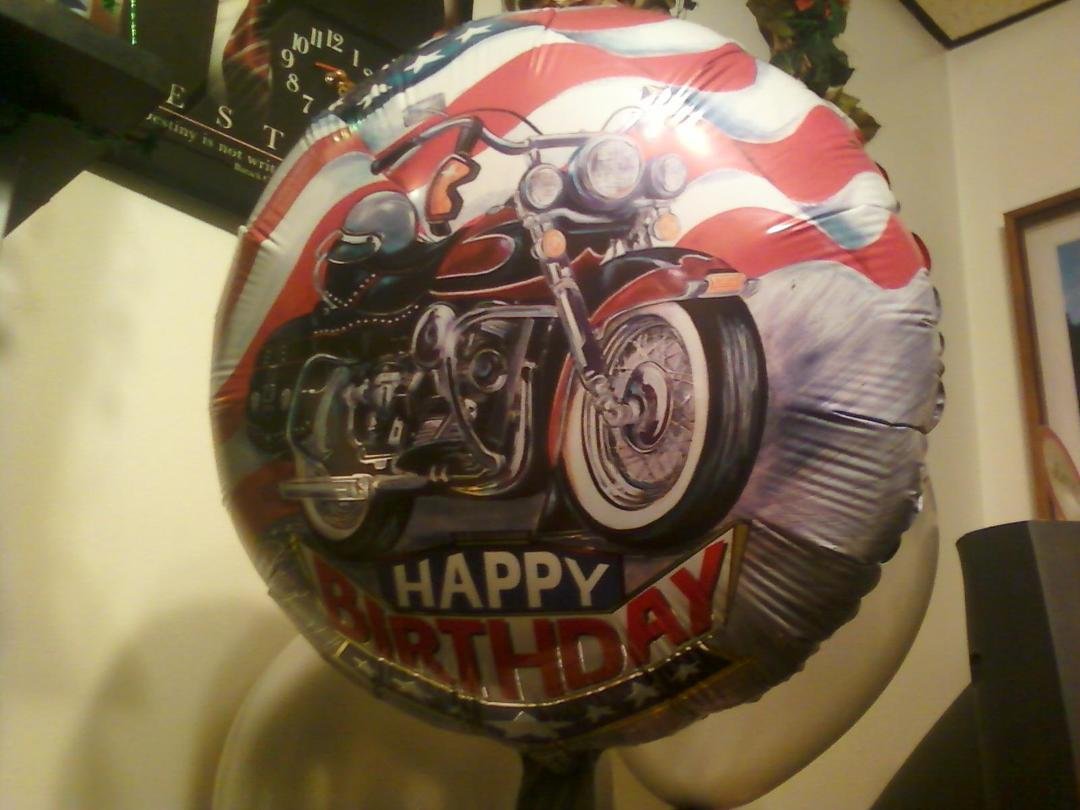 A surprise when I came home for my Birthday from wife