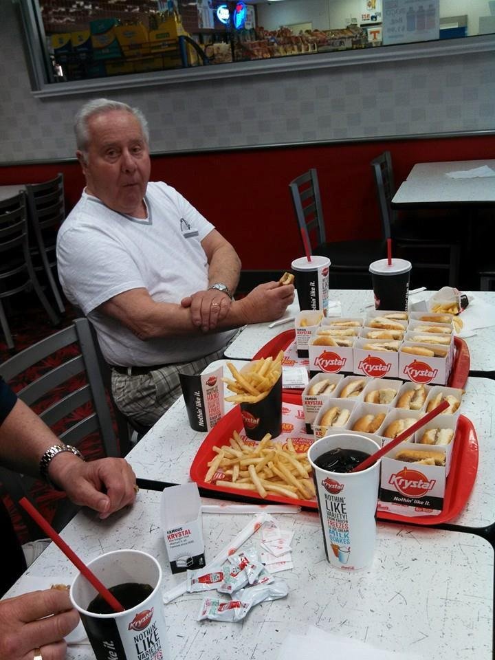 We were starving.