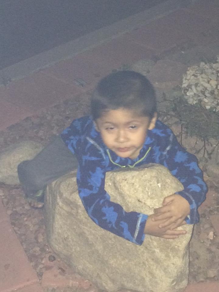Here's the little guy again... I think I gave him one too many...