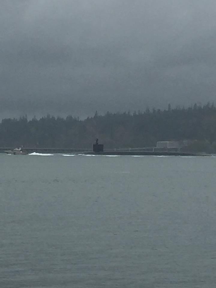 SSBN Kentucky, my sons boat. He is veteran and I salute him on Veterans Day.
