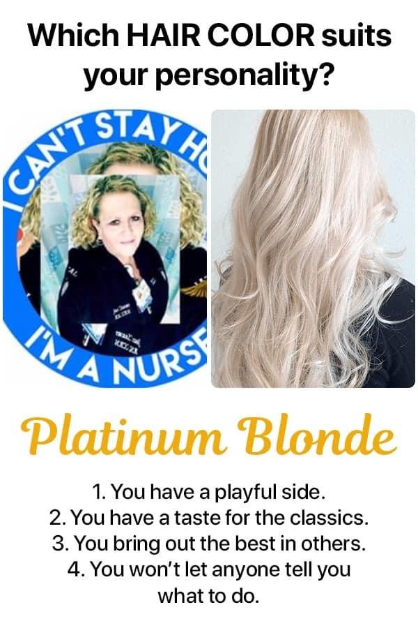 Blonds have more fun!!! 👍🏻😂