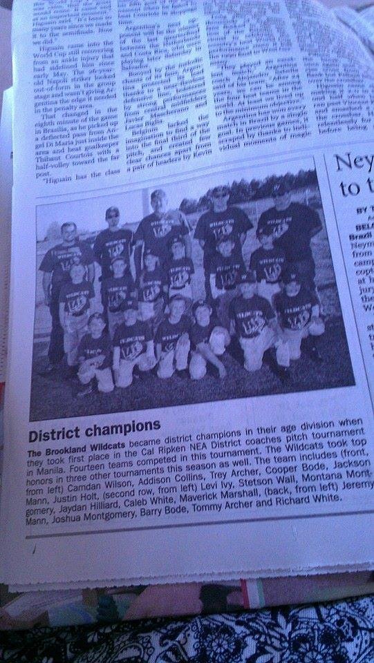 The famous Brookland Wildcats-Lisa Holt, Rickey Holt, you will have to tag the others
