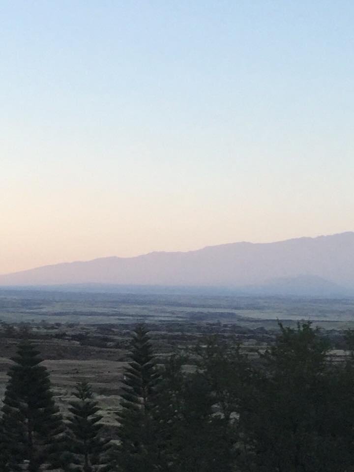 As the sun comes up to another glorious day in Paradise. +19 at 7:00 am