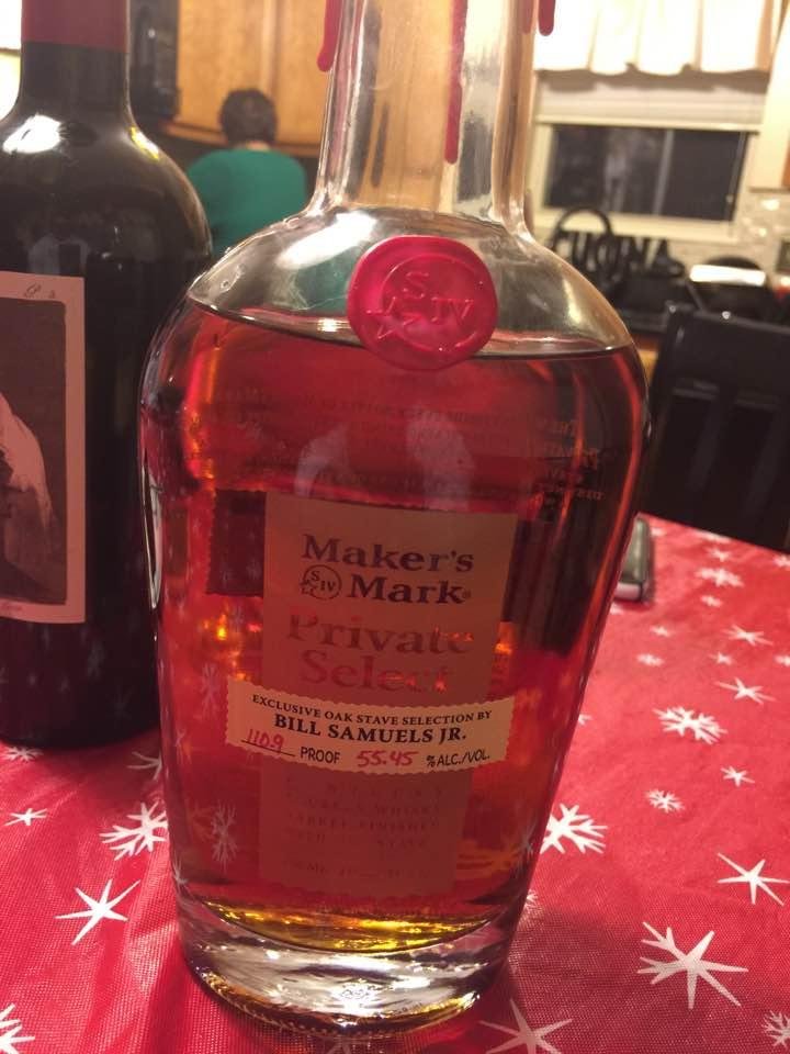 Time to open the special bottle I hand sealed at the distillery 👍