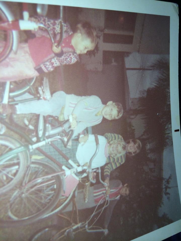 tbt I'm on a roll with tbt. From left to right and youngest to oldest: Russell, Roy, Rae, Reta, Ricky.