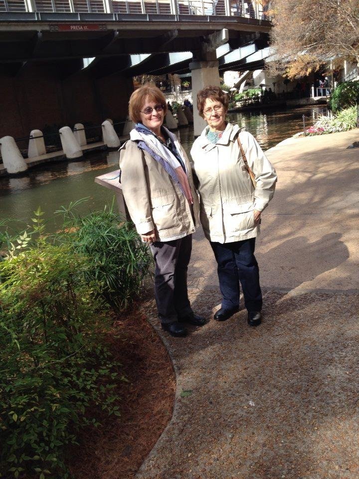 River walk Marie and Susan