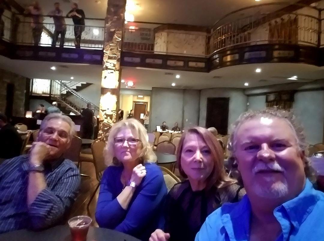 Waiting on Chris Duarte to start at the Guitar Sanctuary McKinney Tx.
