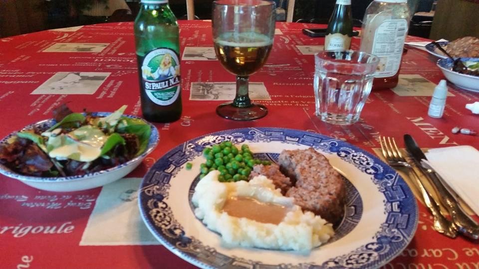 Must have done something right today, my favorite meal awaits...