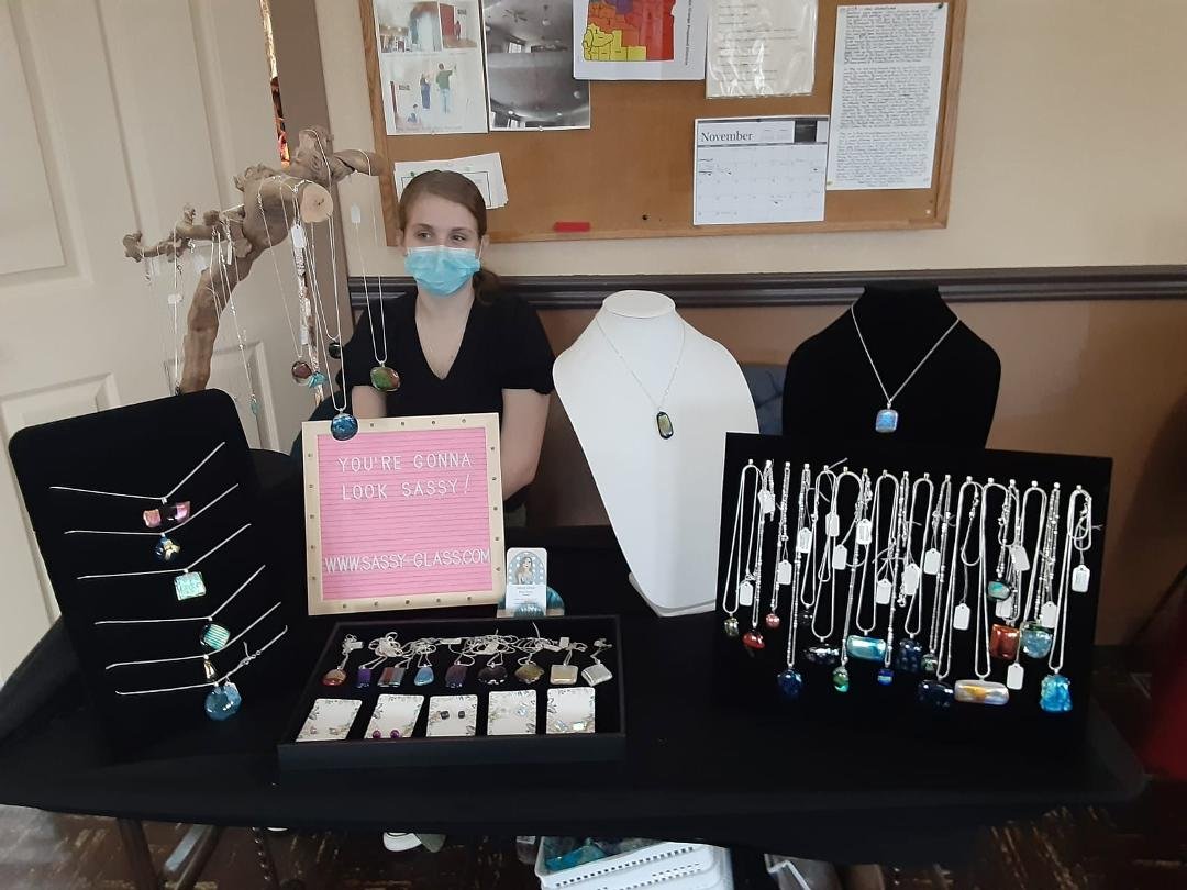 HOME! This is what my family did for me today, set up and manned the Christmas Bizarre at the Lowell Grange. Thank you Angela Parry and Ayslinn. I truly appreciate it.