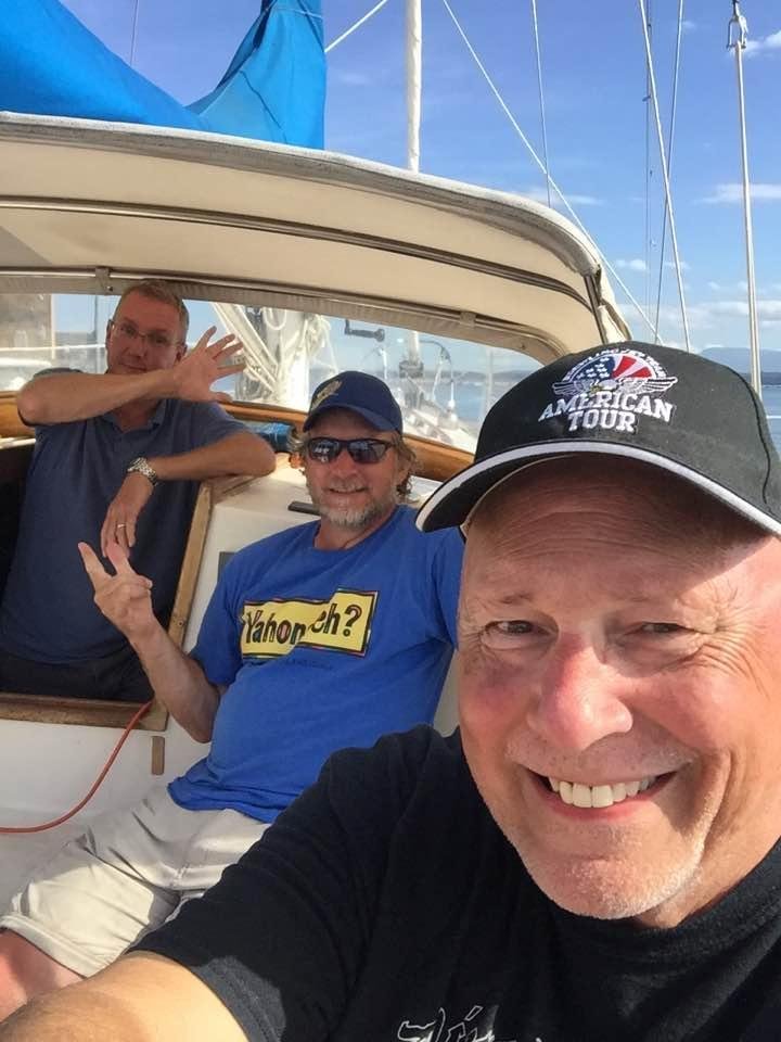 Moored in Nanaimo , sailed at 7knots today , fun fun fun 😂😃🤗😎