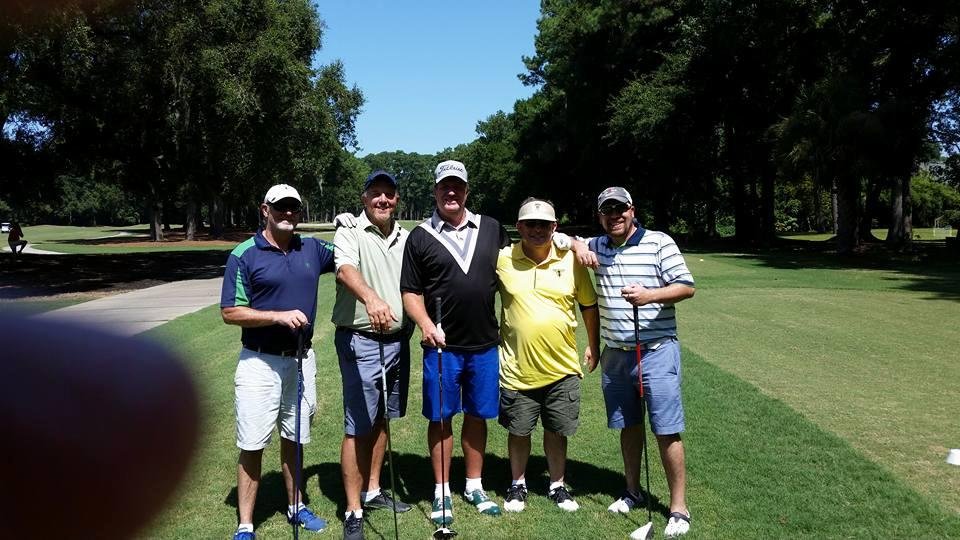 Awesome golf today, Mark, with Steve Elkington