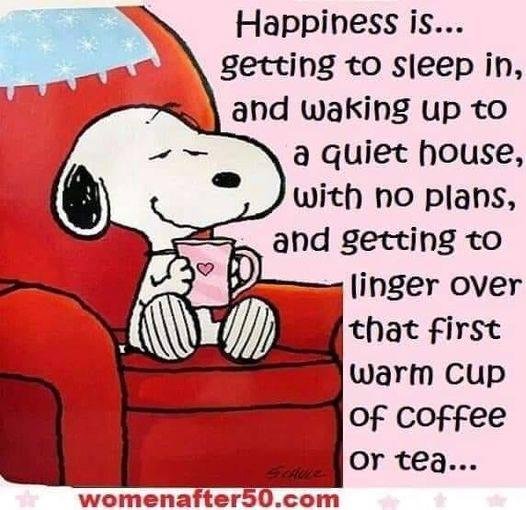 The best part of waking up...