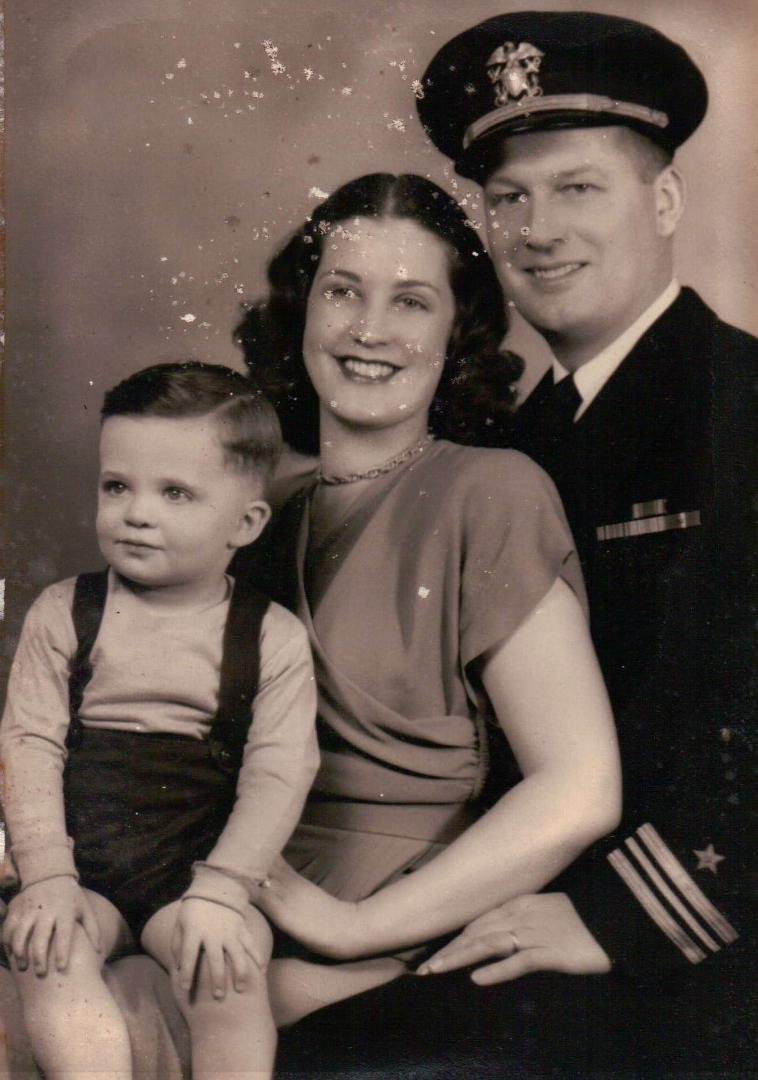 On August 10th, the world remembered VJ Day, but for me it is special because it meant that my Daddy was coming home from the Pacific. He had served in the Philippines with the CBs. That November 1945 on the train station