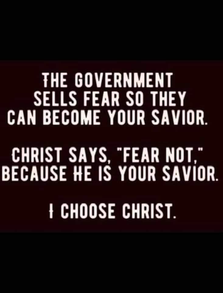 "Fear Not" is expressed 365 times for a reason. One for every day!!