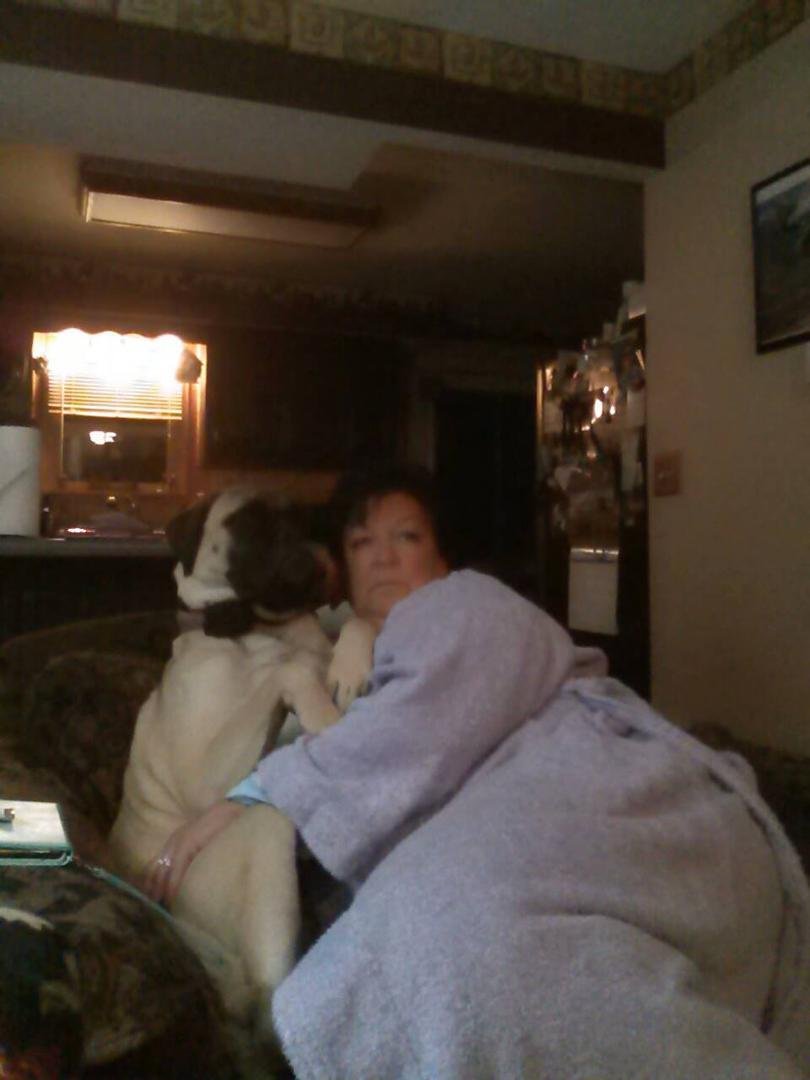 Watching tv