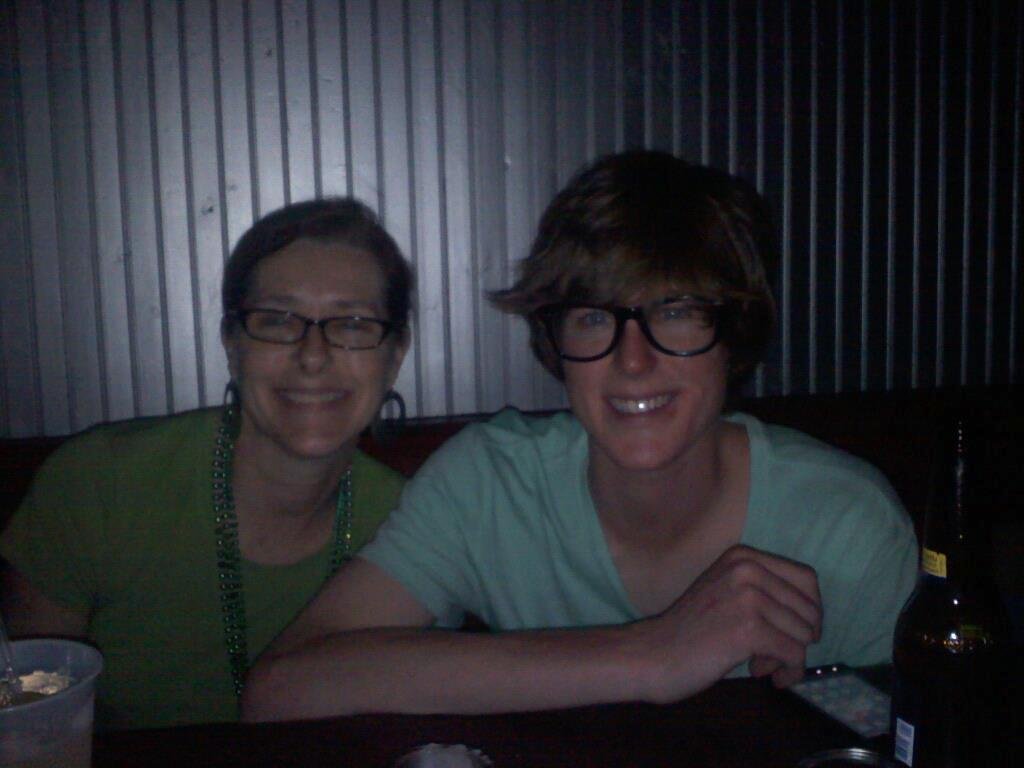 Krista and Brennan. St Patty's Day