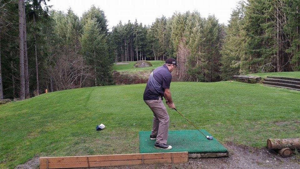 Signature hole. Beer to the first person to name the course and hole.